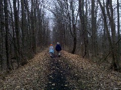 Ruth Dorrough; Dan Dorrough; Hiking; Day Trips; Genesee Valley Greenway